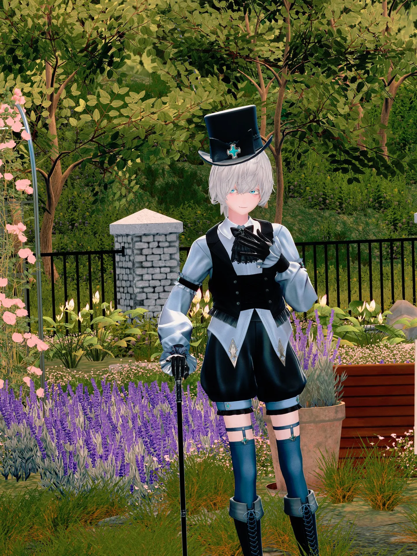 ラベンダー庭園