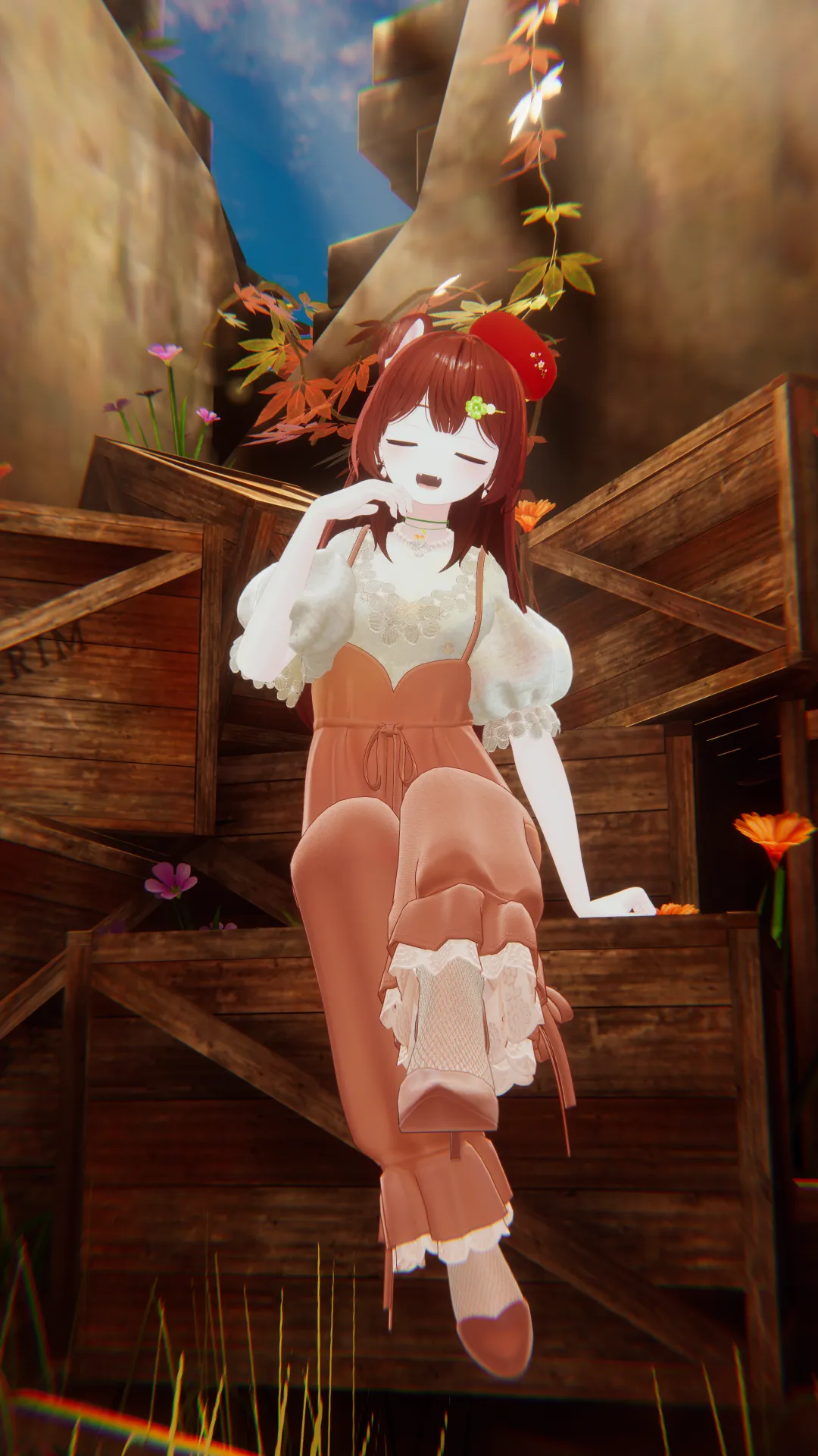 しなのちゃんの秋の装い