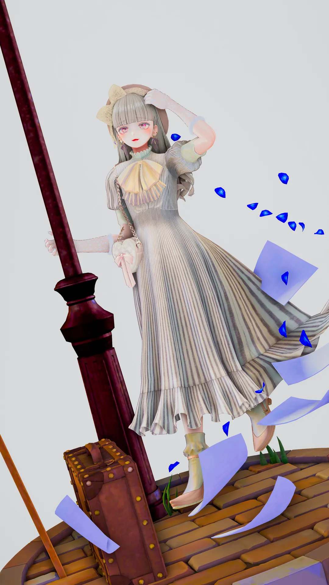 #1　清楚なお嬢様風コーデ