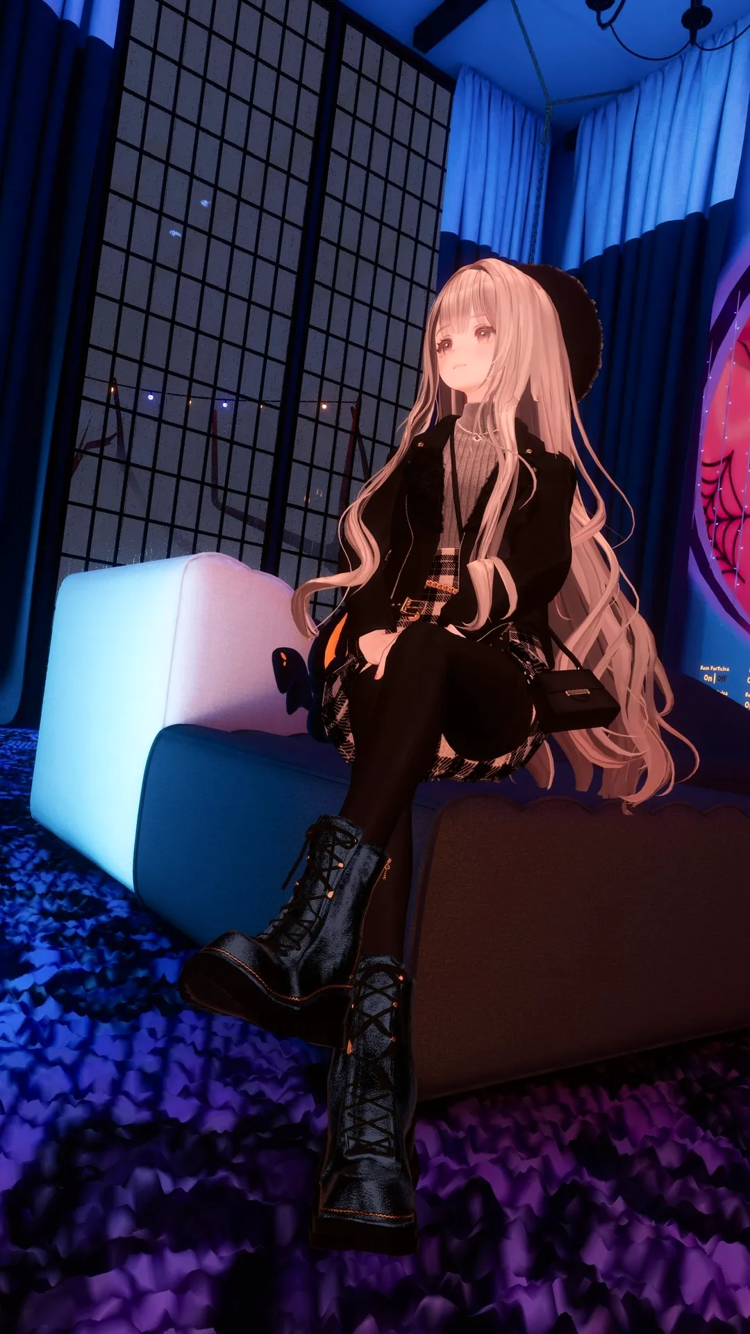 甘辛ライダースコーデ