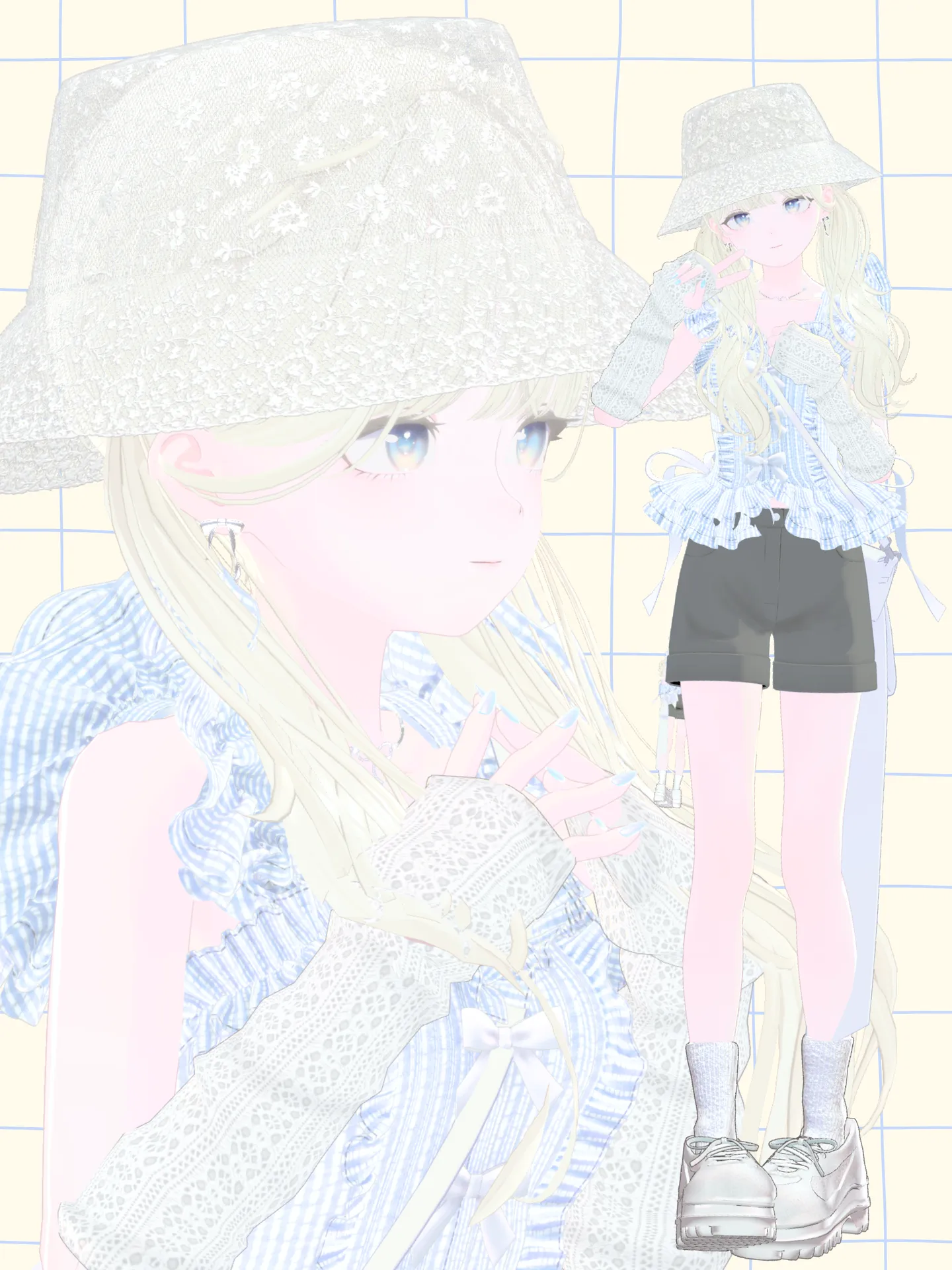 リアクロ集会コーデ -Lapwing