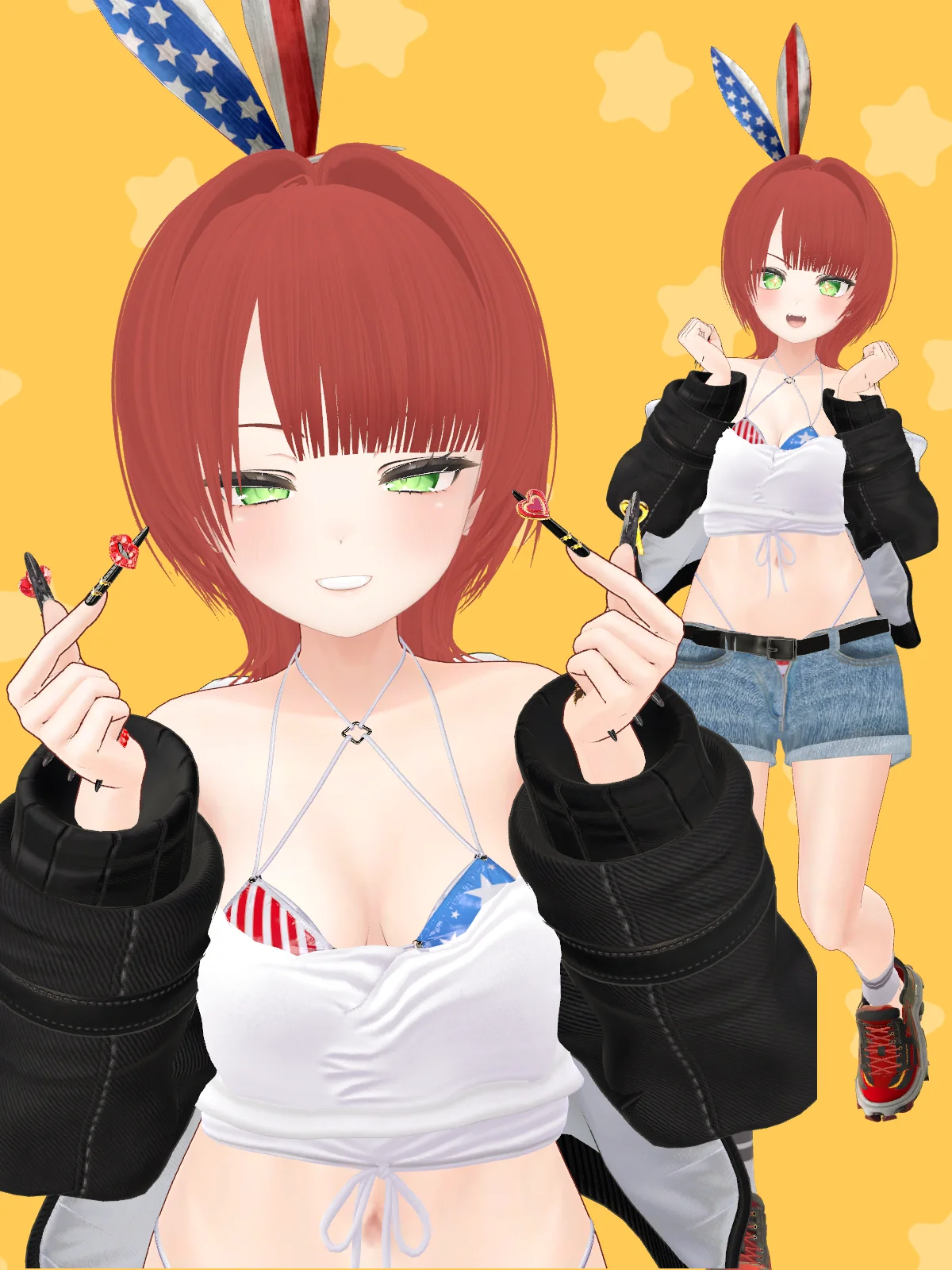 ギャルと星条旗は相性抜群！