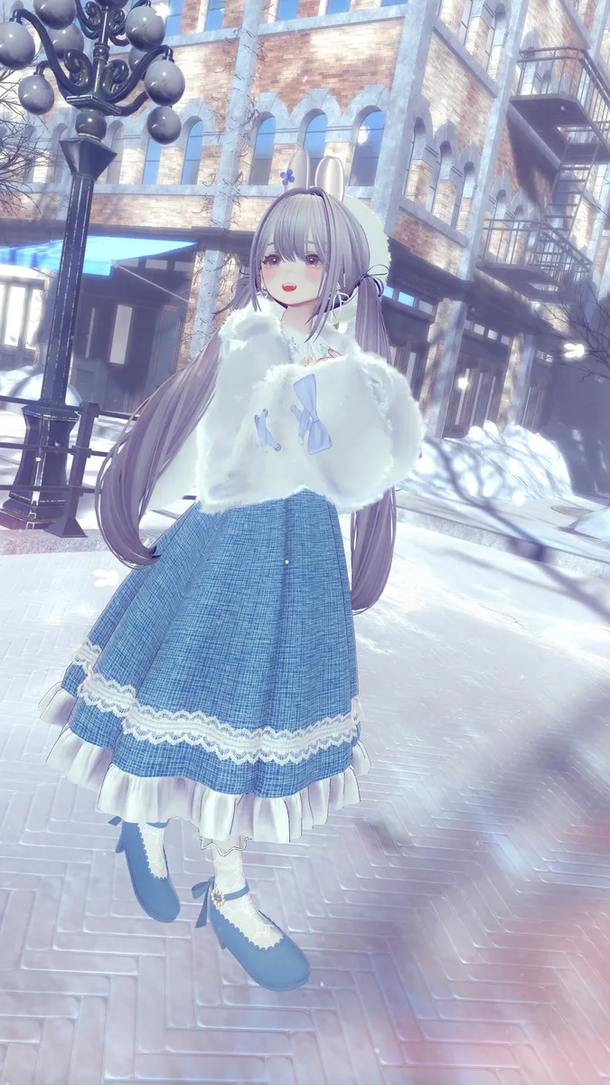 お気に入りの服を冬仕様に