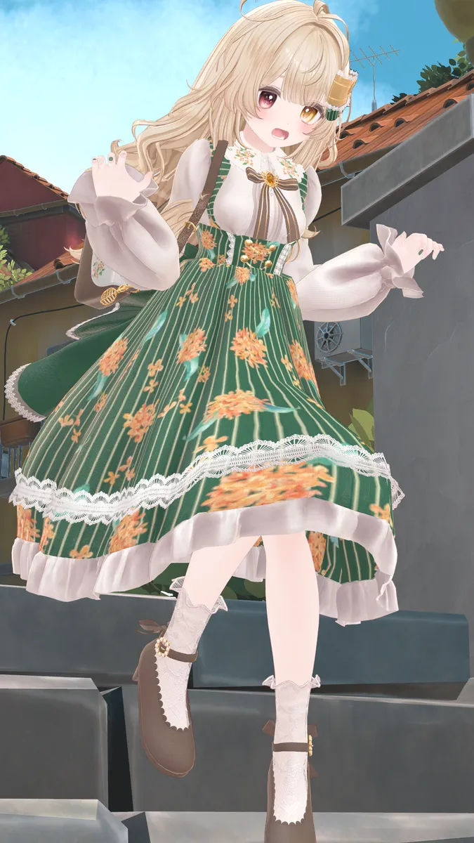 すごく好みの服と髪見つけたので