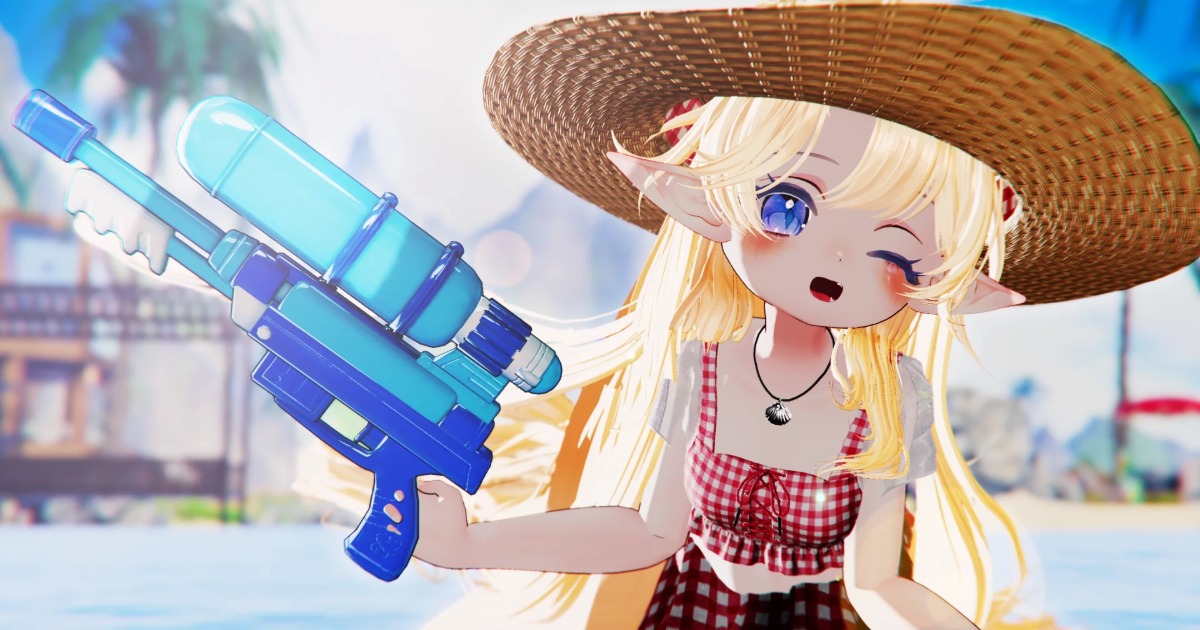 水着ぽわりちゃん | kaihen